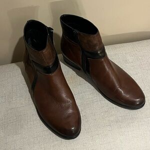 Remonte Brown & Black Booties, size 38